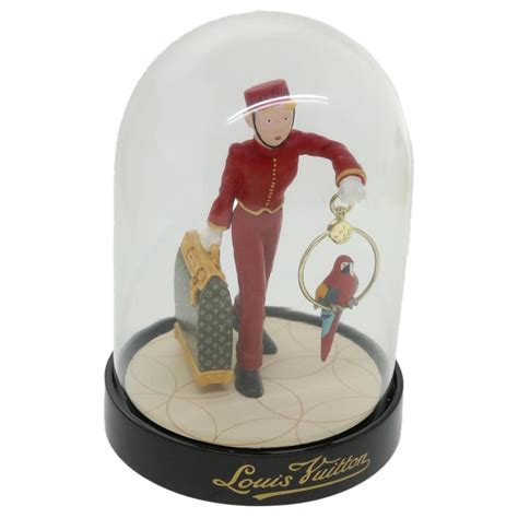 louis vuitton bell boy snow globe|LOUIS VUITTON Glass Porter Bell Boy Snow Globe .